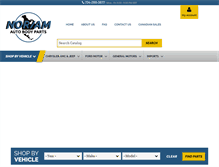 Tablet Screenshot of noramstore.com